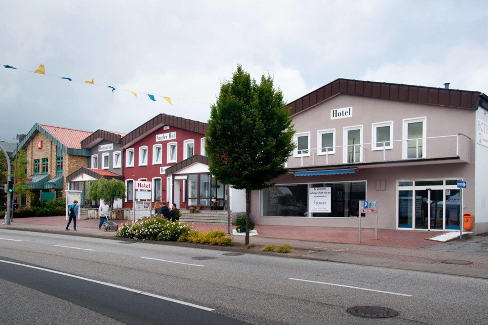 Angler Hof Hotel Süderbrarup Buitenkant foto